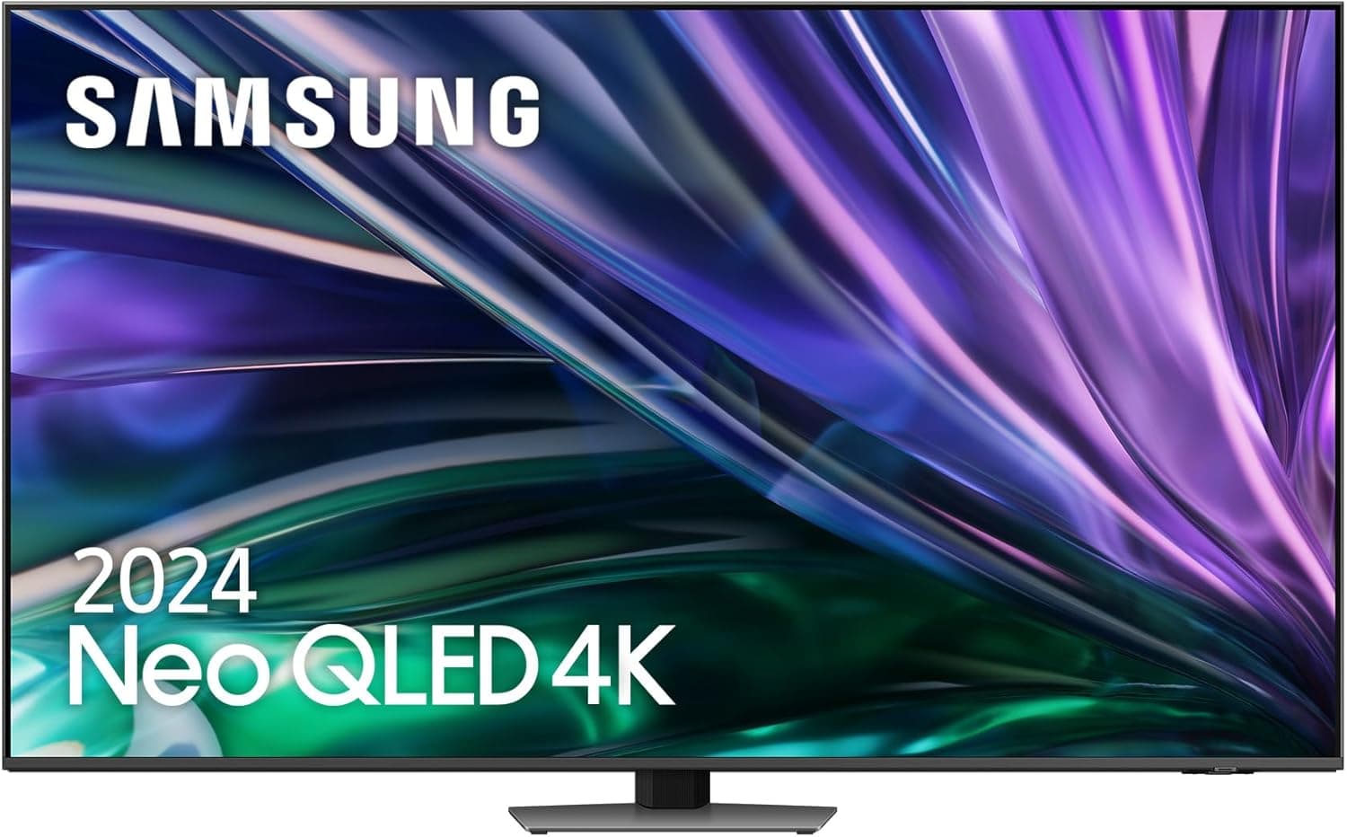 Samsung TV 85 polegadas Neo QLED QN85D 4K mini LED com resolução 4K aprimorada, processador NQ4 AI Gen2 com inteligência artificial, Dolby Atmos, Q-Symphony e EyeComfort Mode
