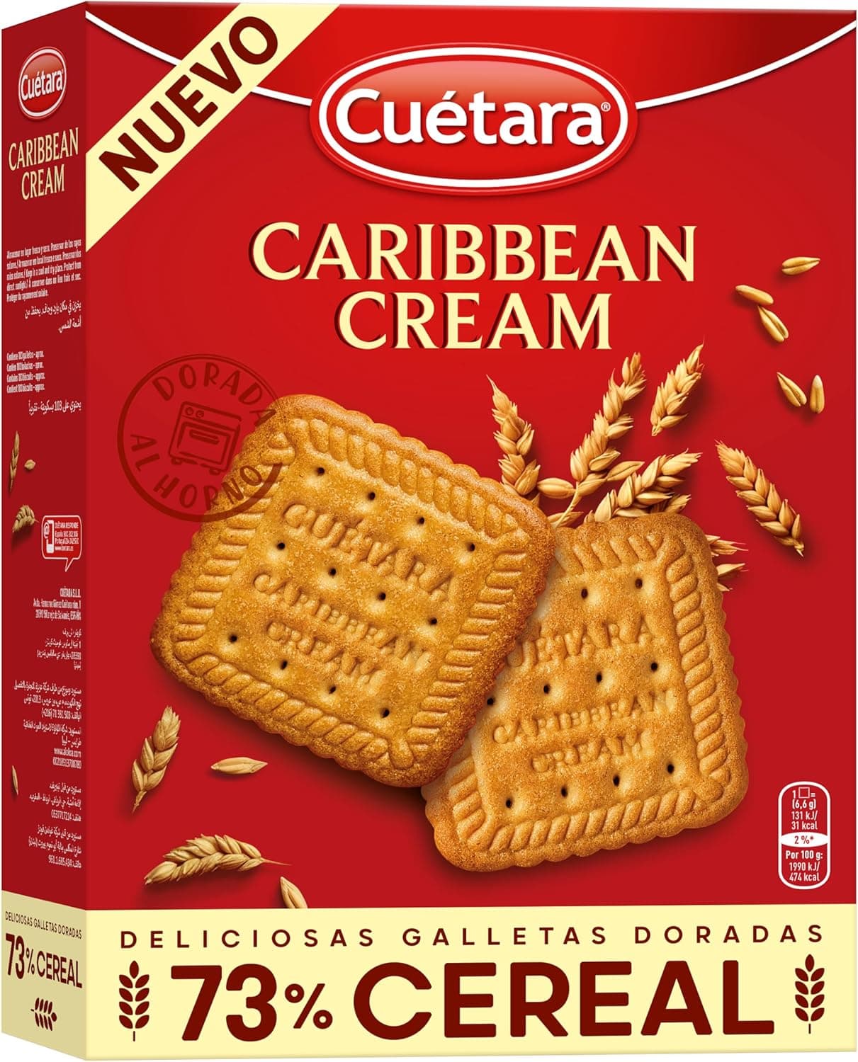 Cuétara Caribbean Cream 680g