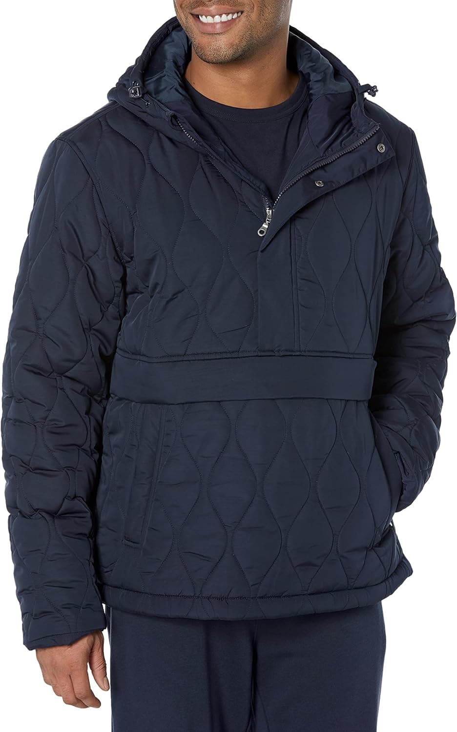 Amazon Essentials Anorak de poliéster reciclado homem