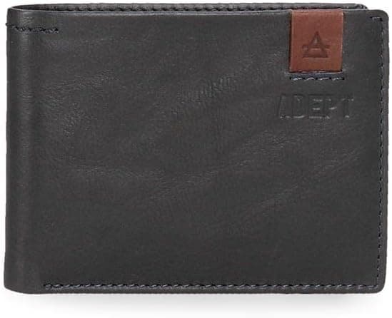 ADEPT MAX | Carteira simples azul para homem