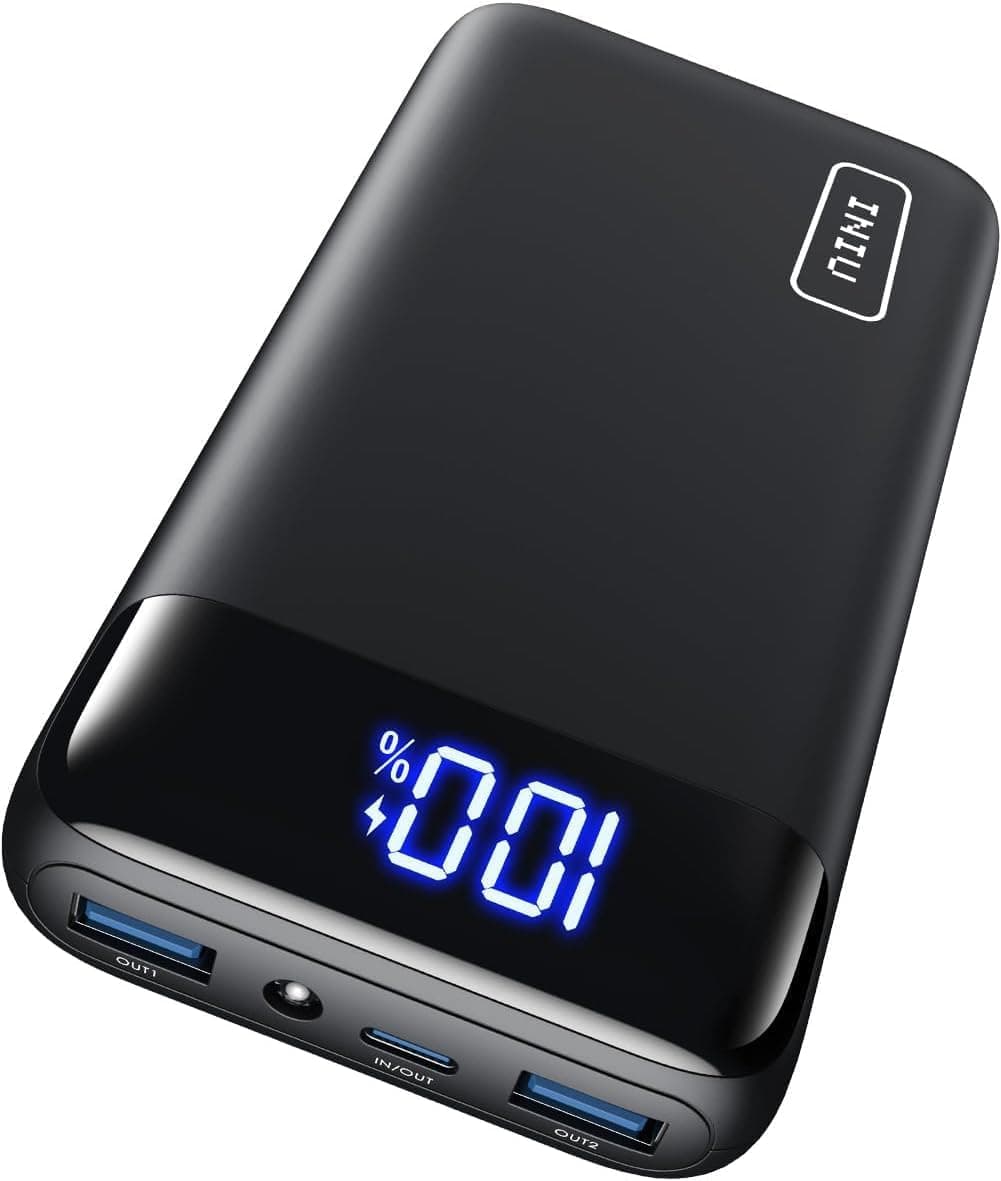 INIU Power Bank, 22,5 W 20000 mAh bateria externa de carregamento rápido, bateria portátil PD3.0 QC4.0, Powerbank USB C Input & Output compatível com iPhone 15 14 13 12 Pro Max Mini Plus Samsung 