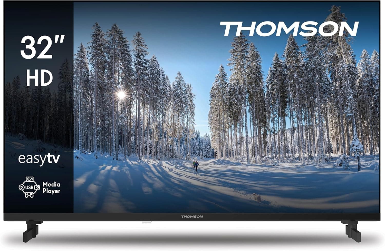 THOMSON 32 polegadas (80 cm) Easy TV LED HD televisão, 32HD2S13-2023 