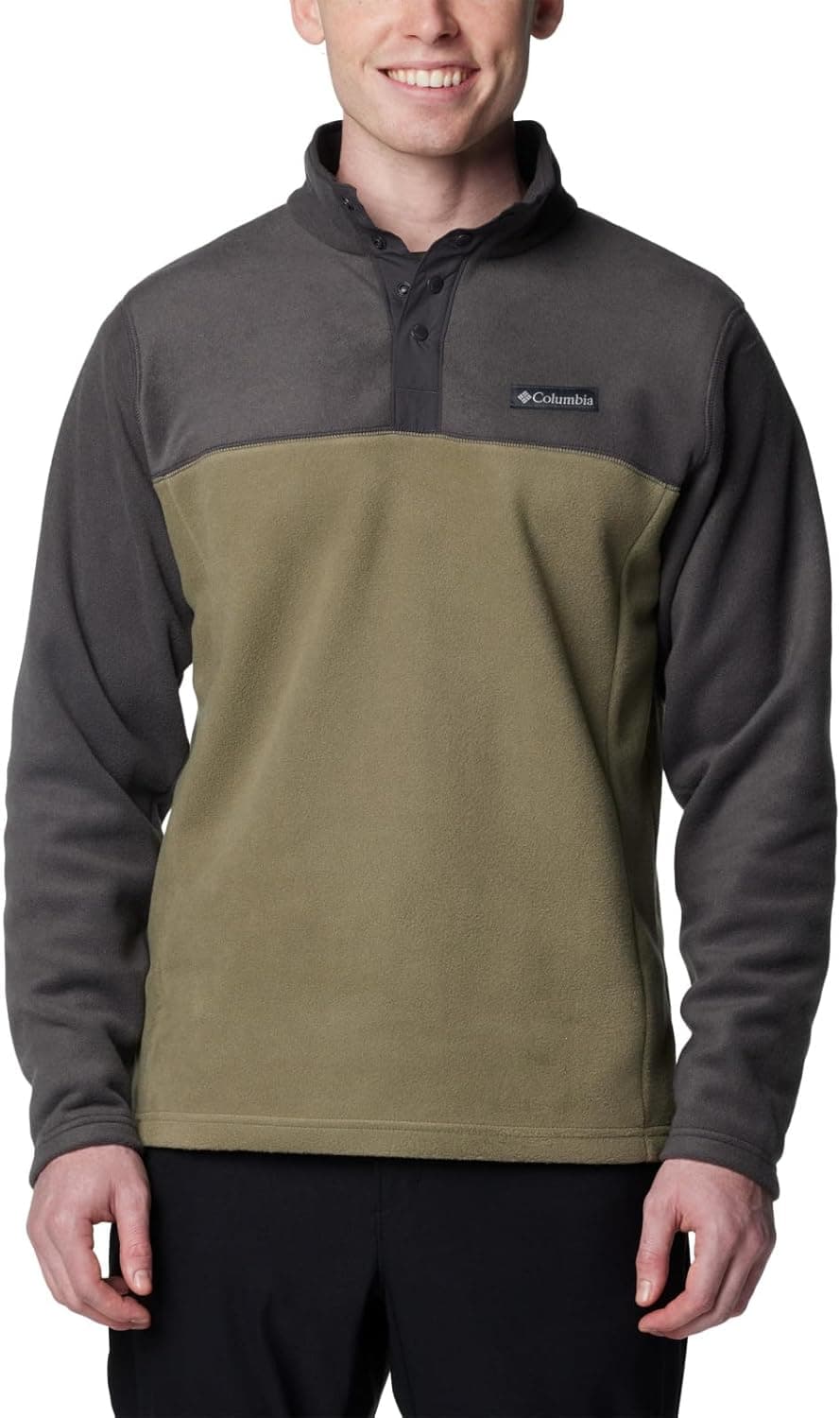 Columbia Steens Mountain Half Snap, camisola de forro polar para homem