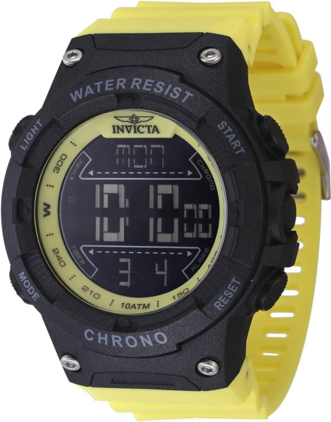 Invicta Racing 52 mm | Relógio de quartzo para homem em plástico