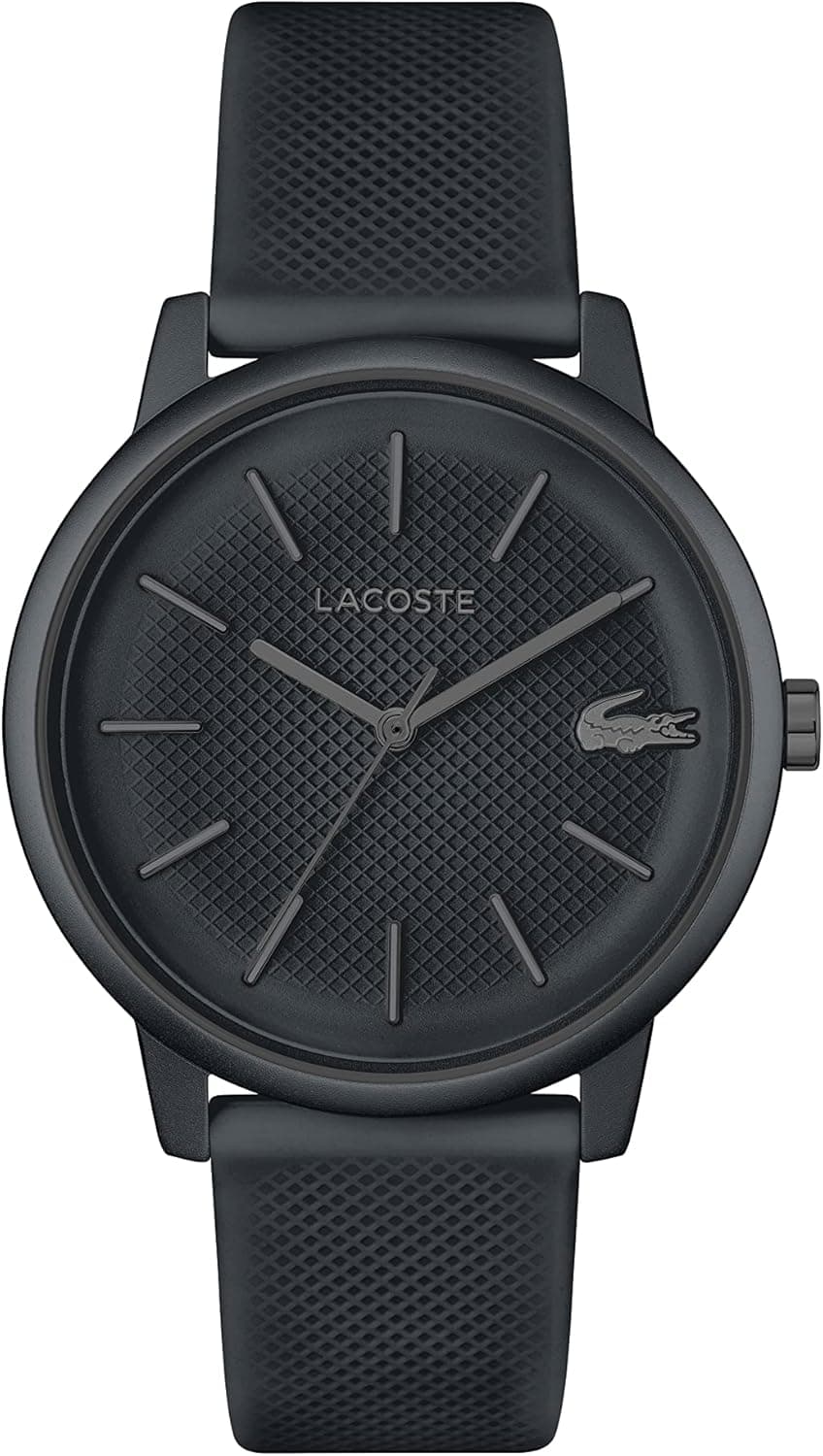 Lacoste. 12.12 Move Relógio analógico de quartzo para homem com correias em silicone