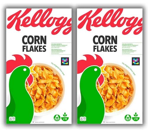 Kellogg's Flakes corn, 500 g x 2
