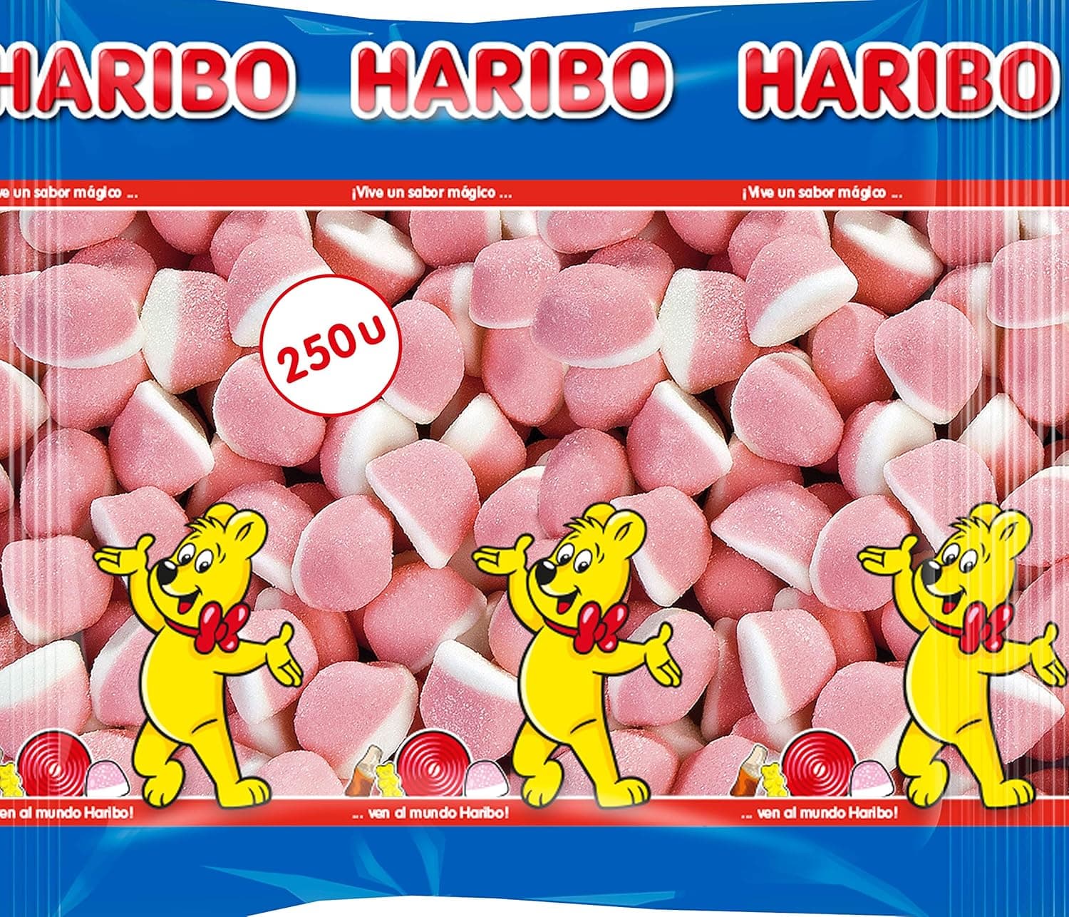 HARIBO Besitos Nata, morango, 1625 gramas