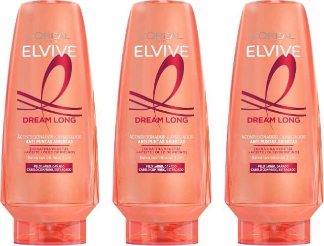 L'Oreal Paris Elvive Condicionador Dream Long, 300 ml x 3