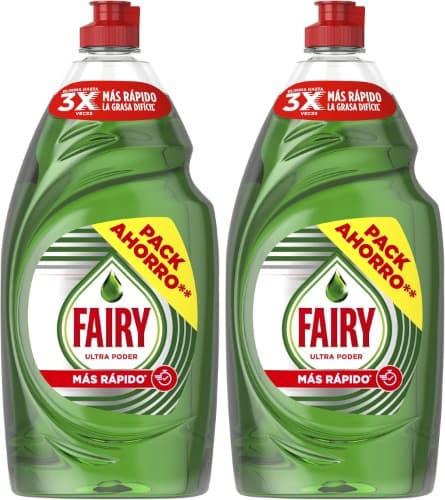 Fairy Ultra Poder original líquido de lavar louças, 900 ml x 2 