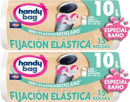 Handy Bag Sacos de lixo 10 l, 15 sacos