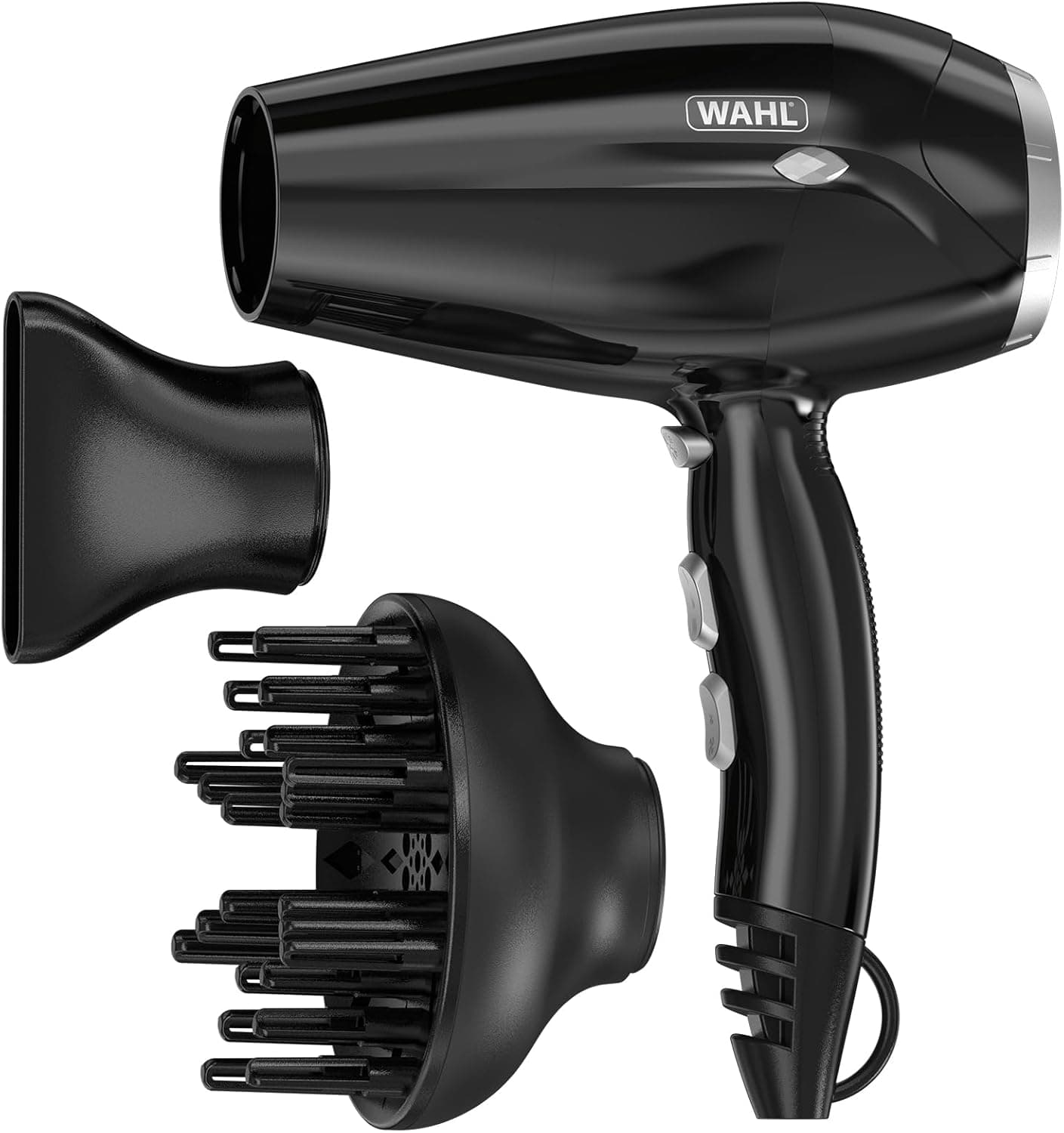 Wahl Power Shine | Secador de cabelo com botão Cool Shot, 3 níveis de calor e 2 velocidades