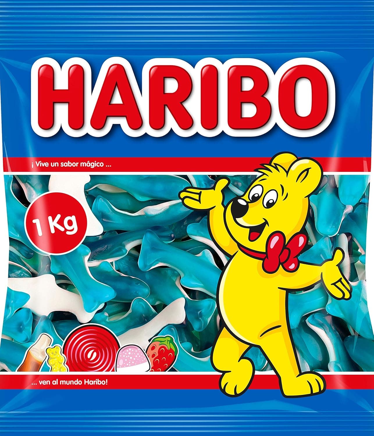 Haribo Golfinhos azuis (1 kg)