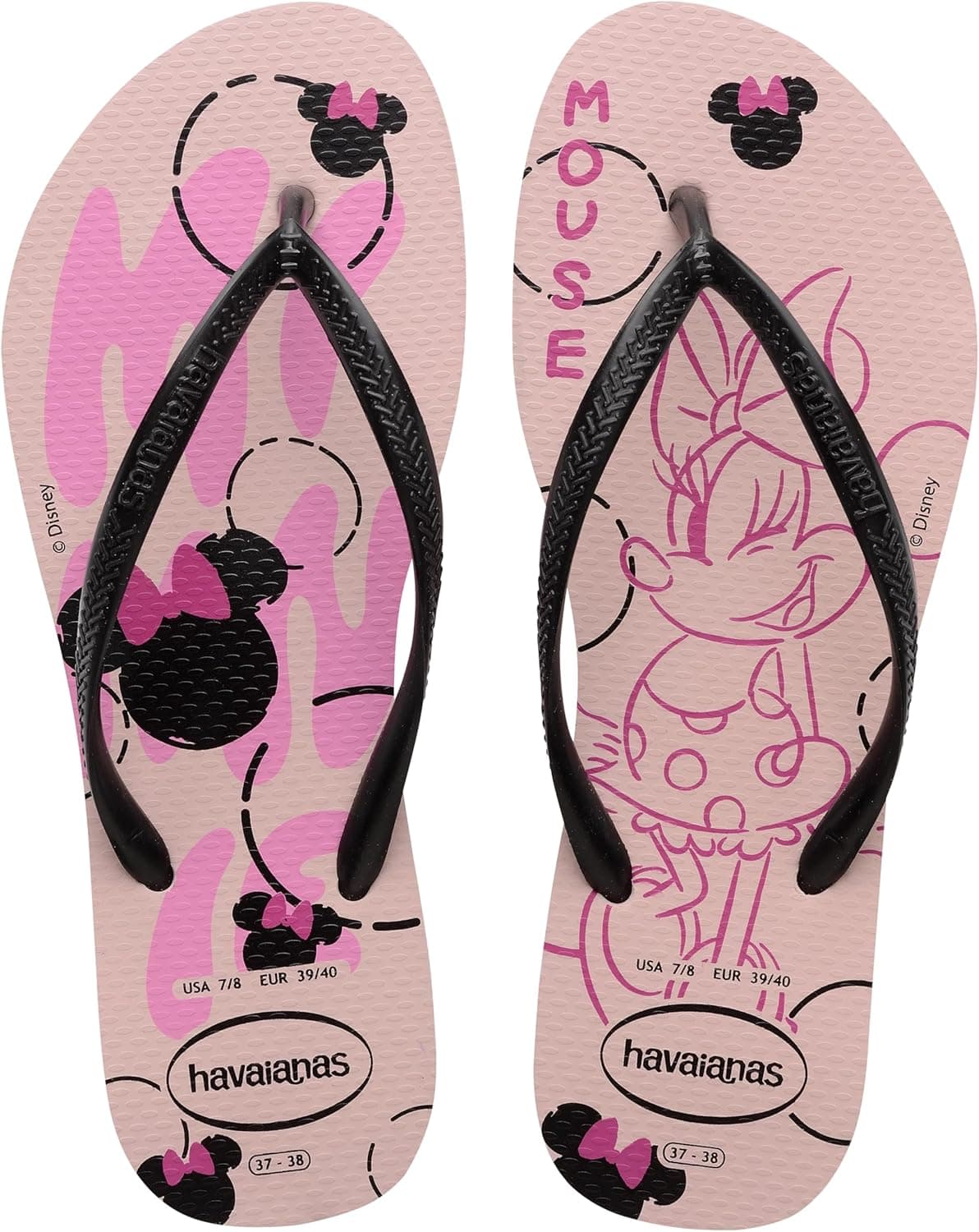 Havaianas Slim Disney (Mini Me), sandálias para meninas