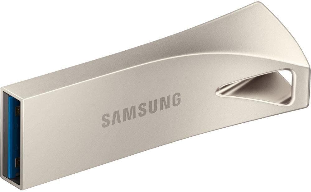 Samsung flash drive champanhe silver 128 GB