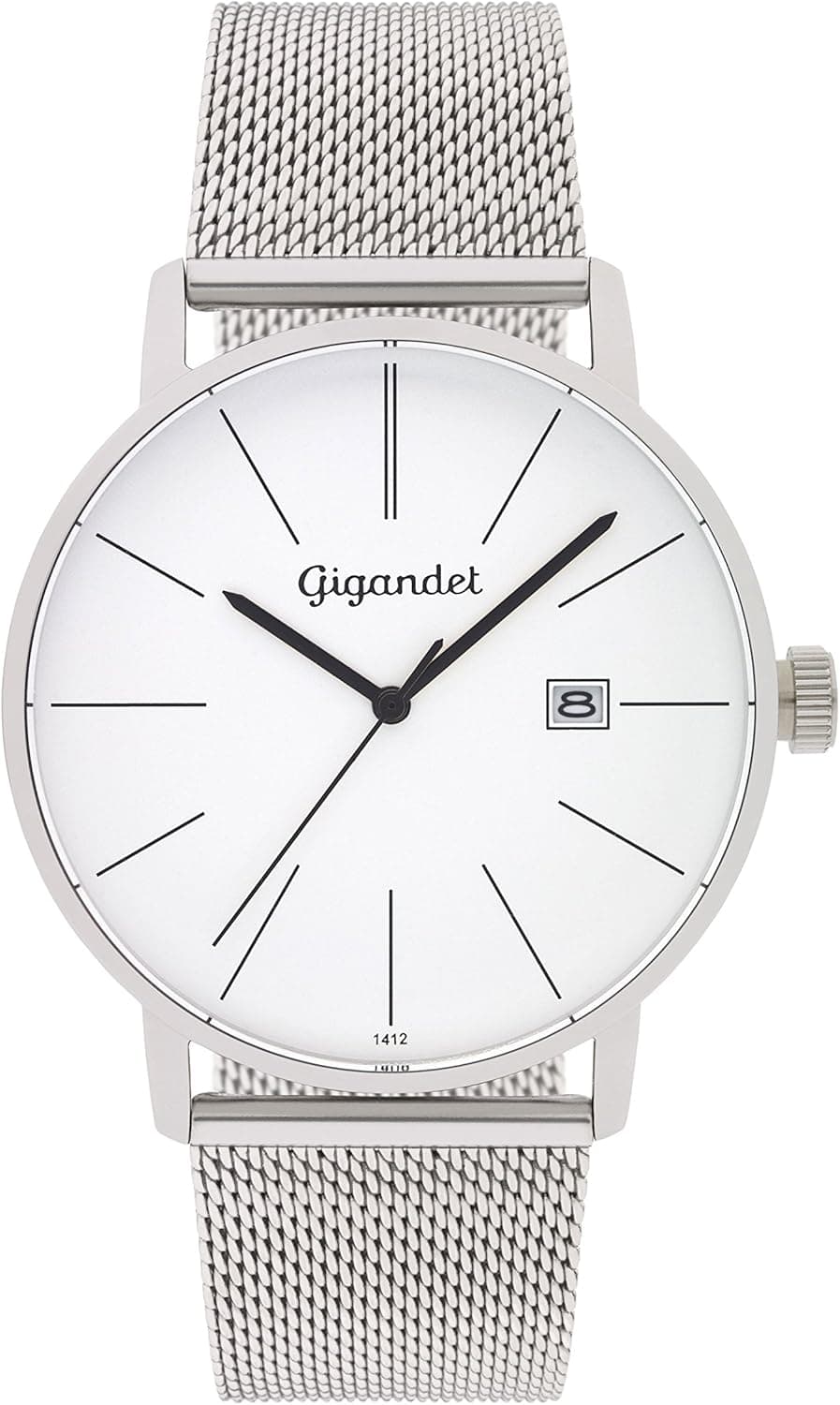 Gigandet Relógio Analógico para homem de quartzo Japonês com bracelete em aço inoxidável 2VNAG42/005