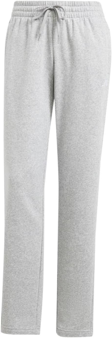 adidas Essentials Small Logo Feel Cozy Open Hem Pant - Calças de mulher