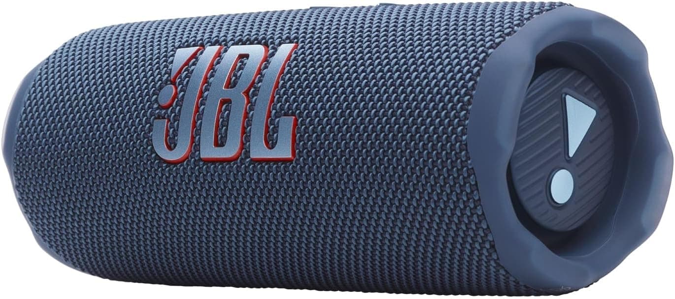 JBL Flip 7, altifalante Bluetooth portátil sem fios potente, bateria de 16 h, resistente à água IP68, à prova de poeira e quedas, som Pro, AI Sound Boost, compatível com Auracast, azul