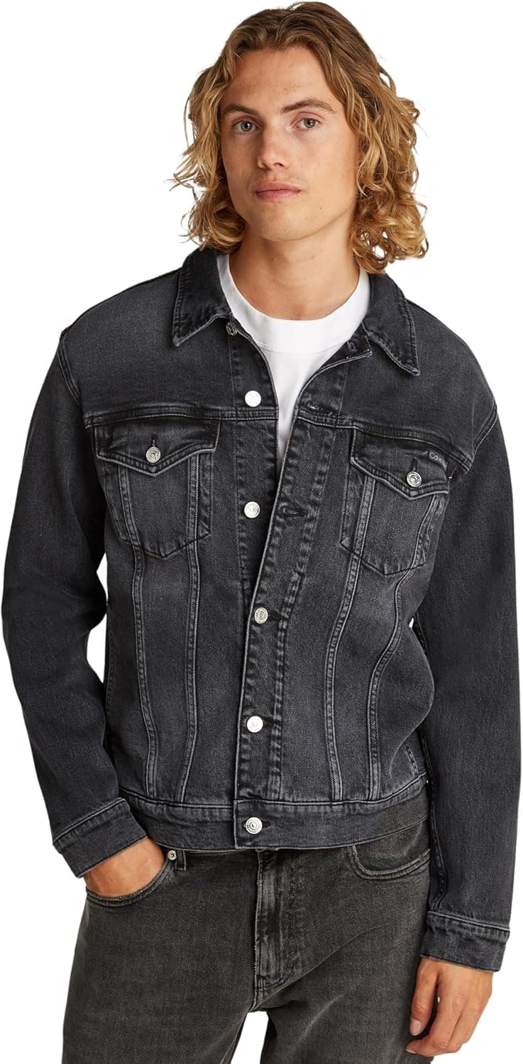 Calvin Klein Trucker | Casaco de ganga para homem