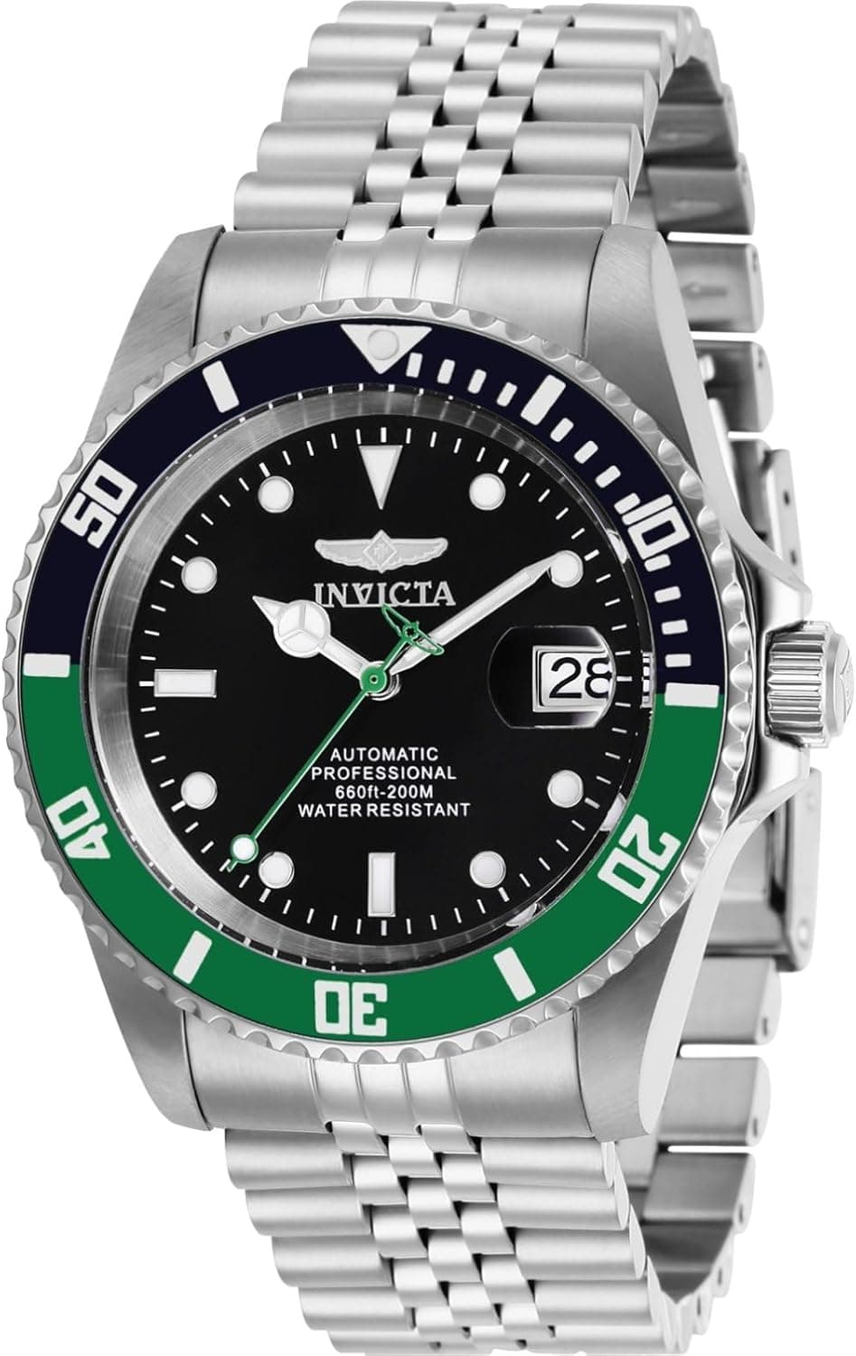 Invicta Pro Diver Relógio automático para homem de aço inoxidável, 42 mm