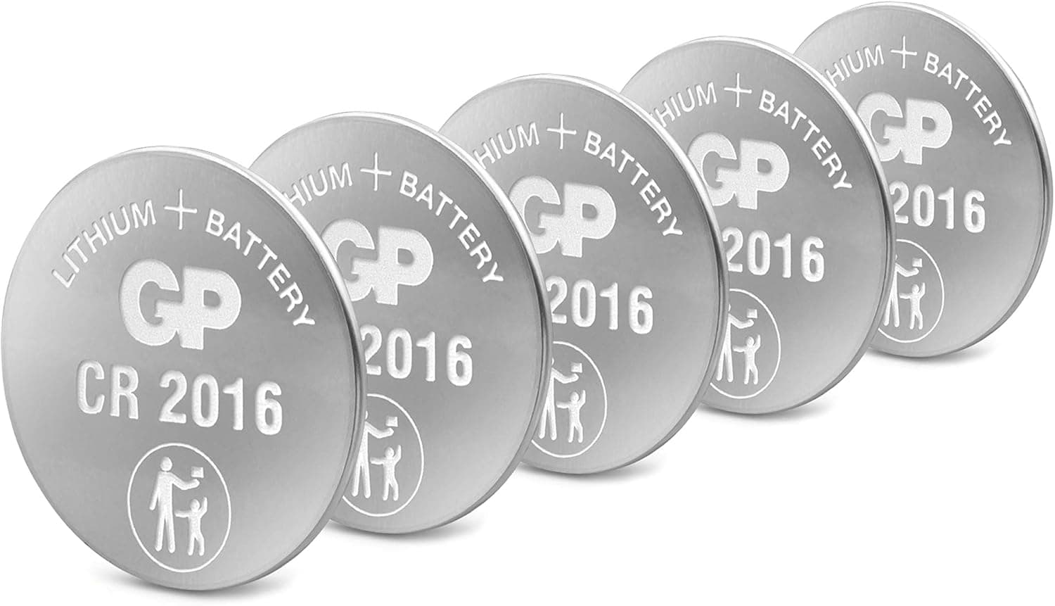 GP CR2016 | Pilha de lítio 3 V para dispositivos eletrónicos