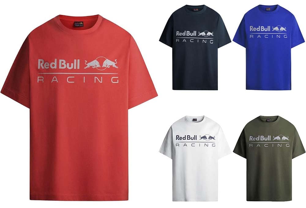 Red Bull Racing X Pepe Jeans RBR Logo Driver | T-shirt para homem