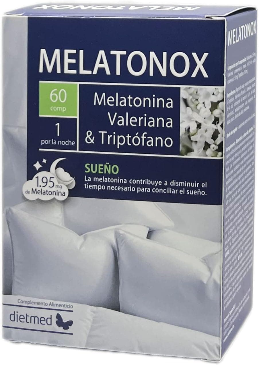 DIETMED MELATONOX 60 Comprimidos melatonina, valeriana e triptofano