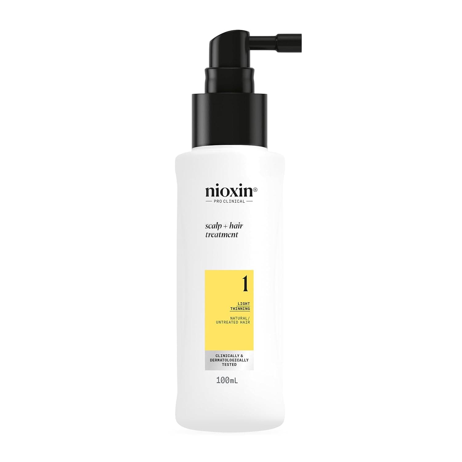 Nioxin System 1 - Shampoo/Condicionador/Tratamento - para Cabelo e Couro Cabeludo - Cabelo Natural com Afinamento Leve