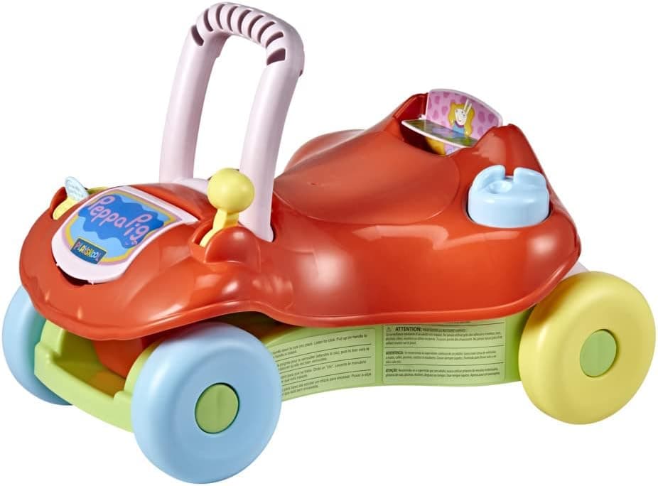 Playskool Brinquedo 2 em 1 de bicicleta e caminhador de corretores de Peppa Pig crianças a partir de 9 meses 