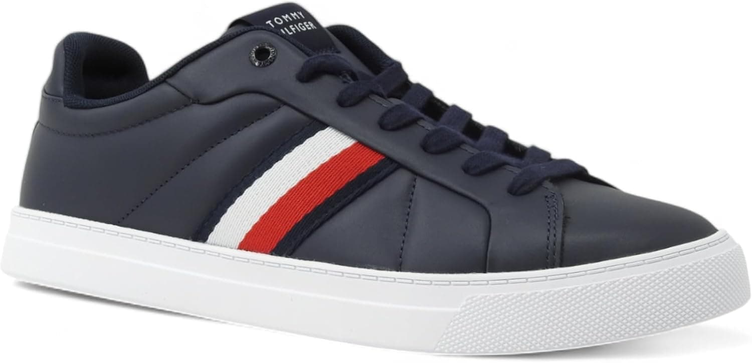 Tommy Hilfiger Sapatilhas Icon Court Stripes Low Top para homem