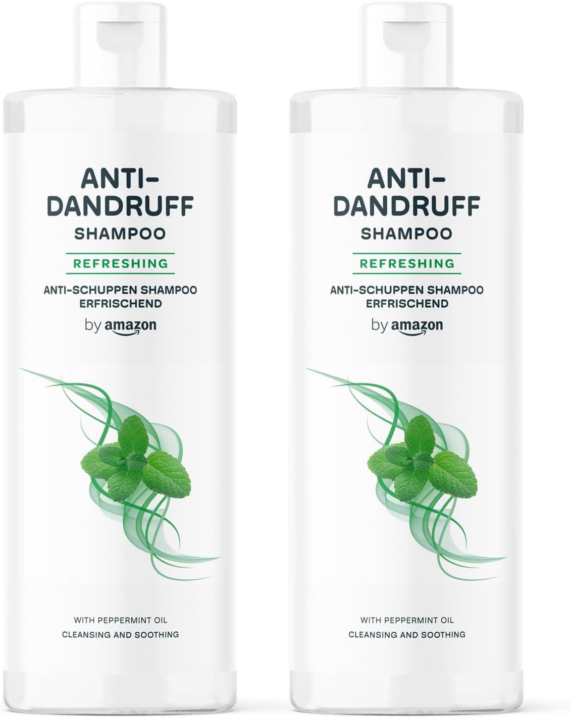 by Amazon - Champô anti-caspa, 2 x 400 ml