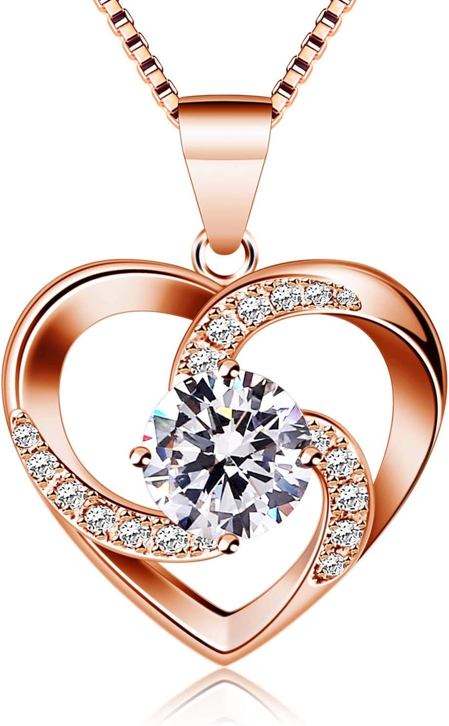 B.Catcher - Colar para mulher em prata de lei 925 com pendente de Crazy Love