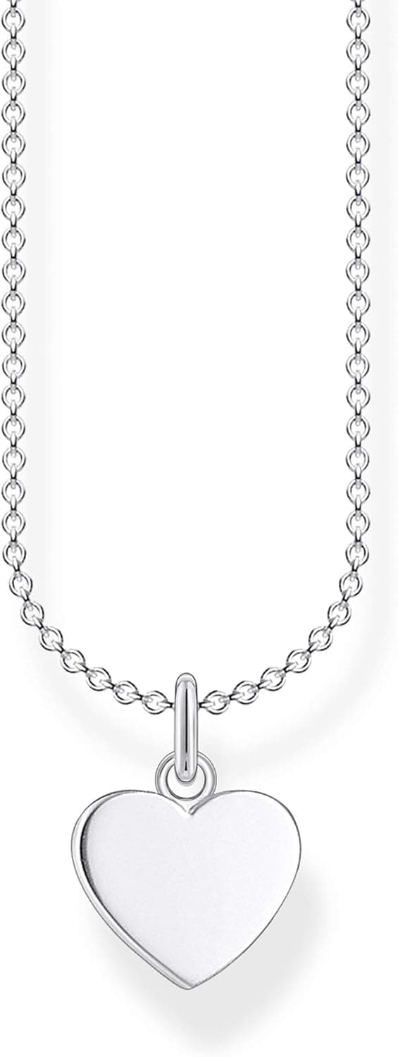 Thomas Sabo Colar de coração 38 - 45 cm, prata de lei 925 