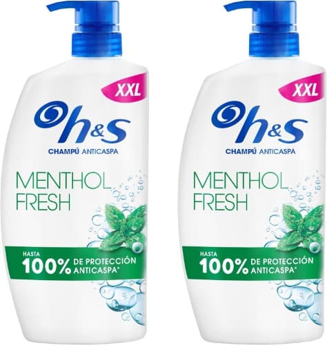 H&S Menthol Fresh champô anti-caspa 1000 ml x 2