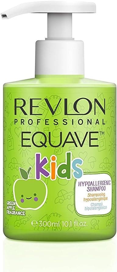 Revlon Professional - Equave Kids, champô condicionador para crianças, limpeza e neutro suavemente, cuidado diário, aroma de maçã verde, peles sensíveis, crianças dos 3 aos 12 anos, sem sulfatos - 300