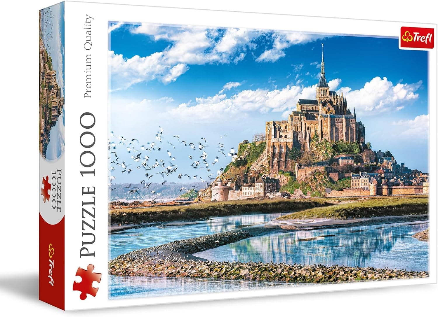 Puzzle 1000 peças: Mont Saint-Michel, France