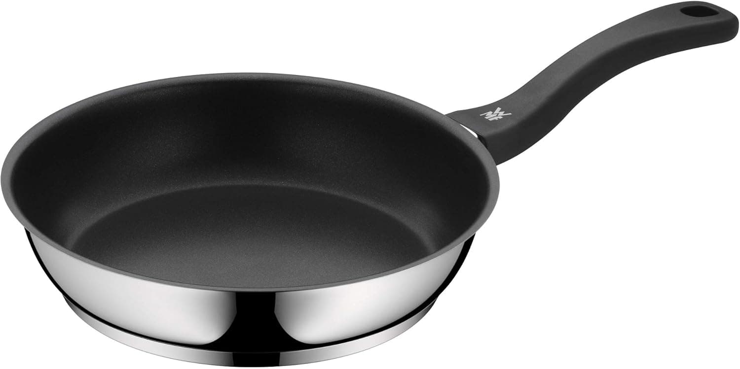 WMF Devil | Frigideira antiaderente em aço inoxidável 24 cm compatível com indução
