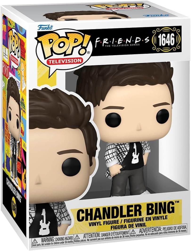 Funko Pop! TV: Friends – Chandler Bing- Figura de vinil colecionável