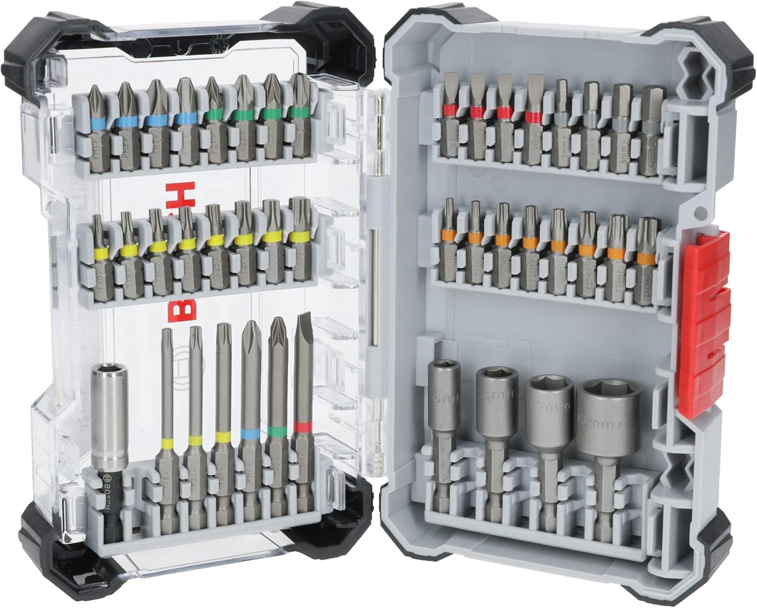 Bosch | Conjunto de 43 pontas extraduras para aparafusadoras e berbequins