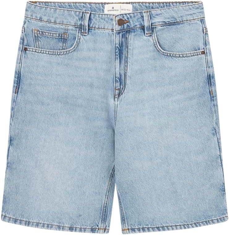 SPRINGFIELD Calções de ganga Relax Fit para homem