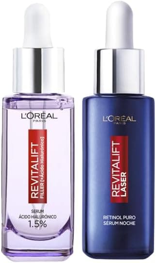 L'Oréal Paris Rotina dia e noite Serum Filler + Serum Laser