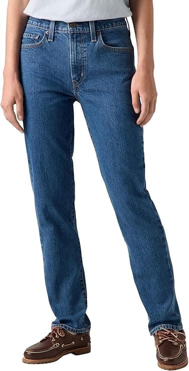 Levi's 724 High Rise Straight Calças de ganga para mulher