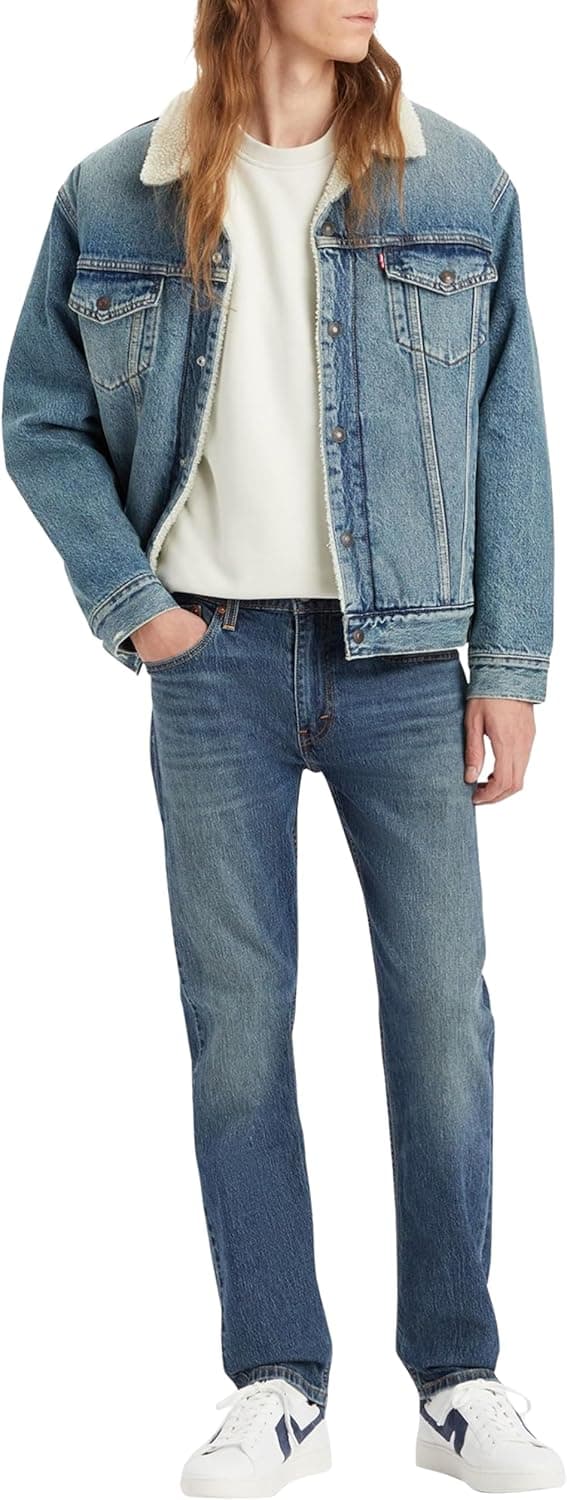 Levi's 502 Taper de ganga para homem