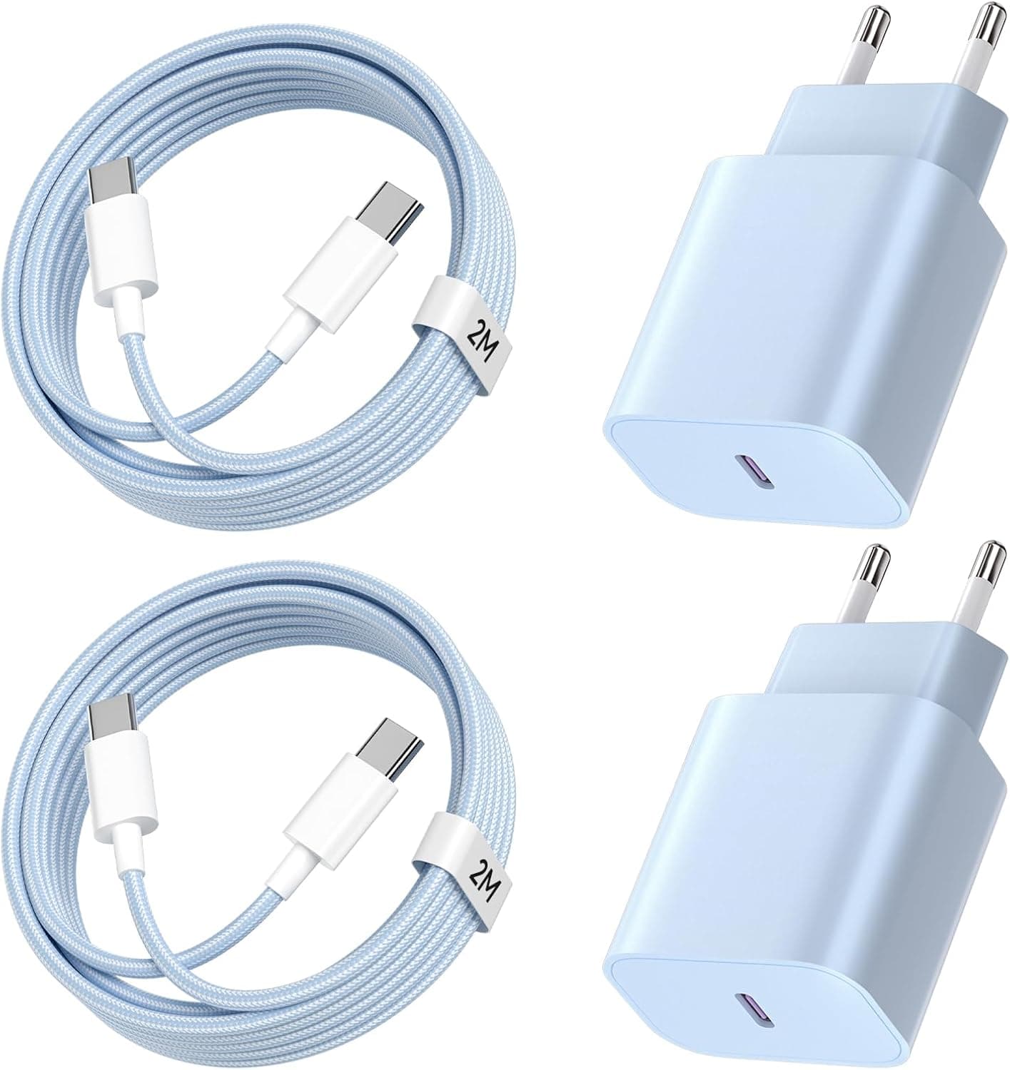 Pack 2 carregadores 20W