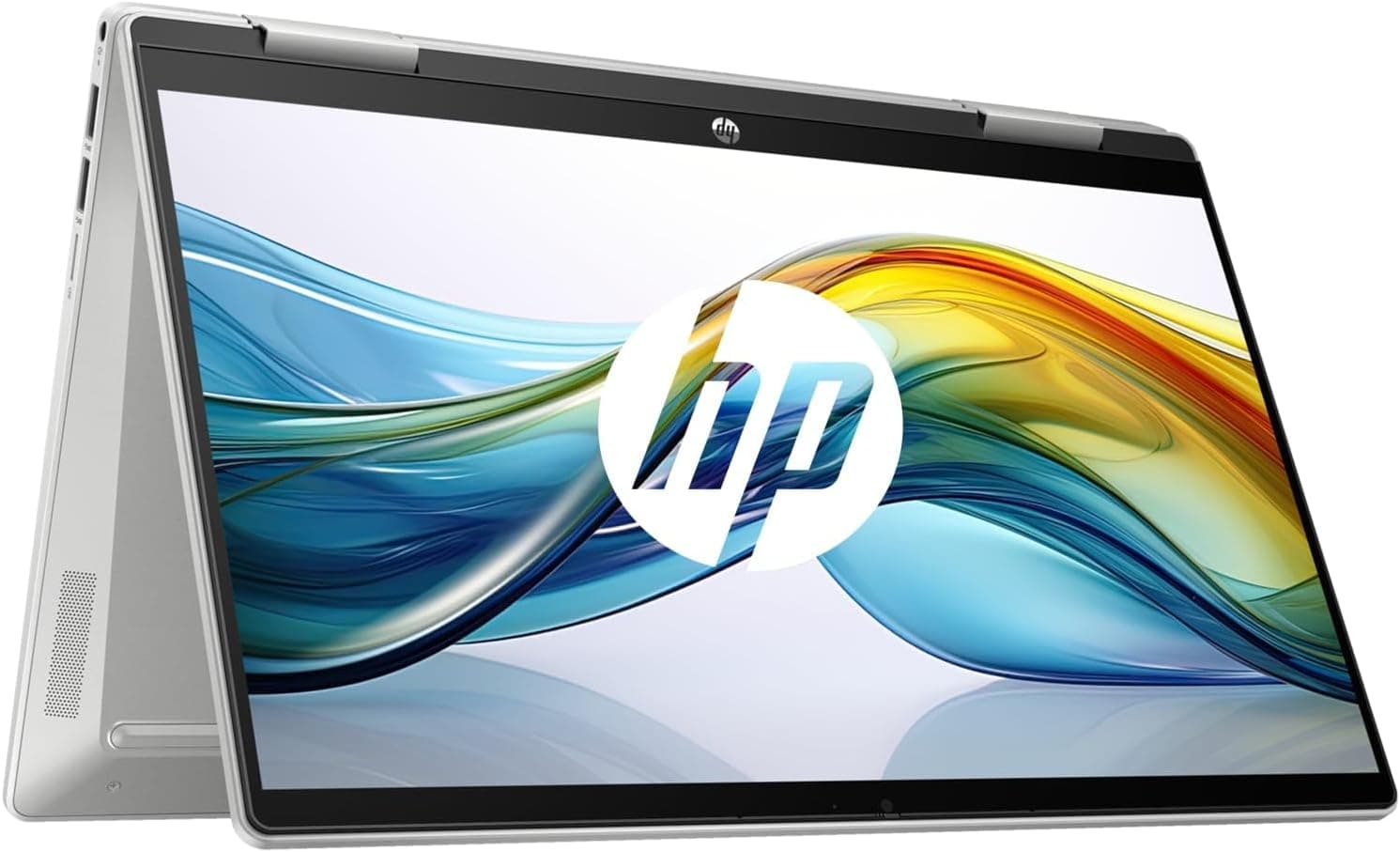 HP Pavilion x360 14-ek1031ns Computador portátil Full HD de 14" (Intel Core i7-1355U, 16 GB RAM, 512 GB SSD, Intel Iris Xe Graphics, Windows 11 Home) Silver - teclado QWERTY espanhol