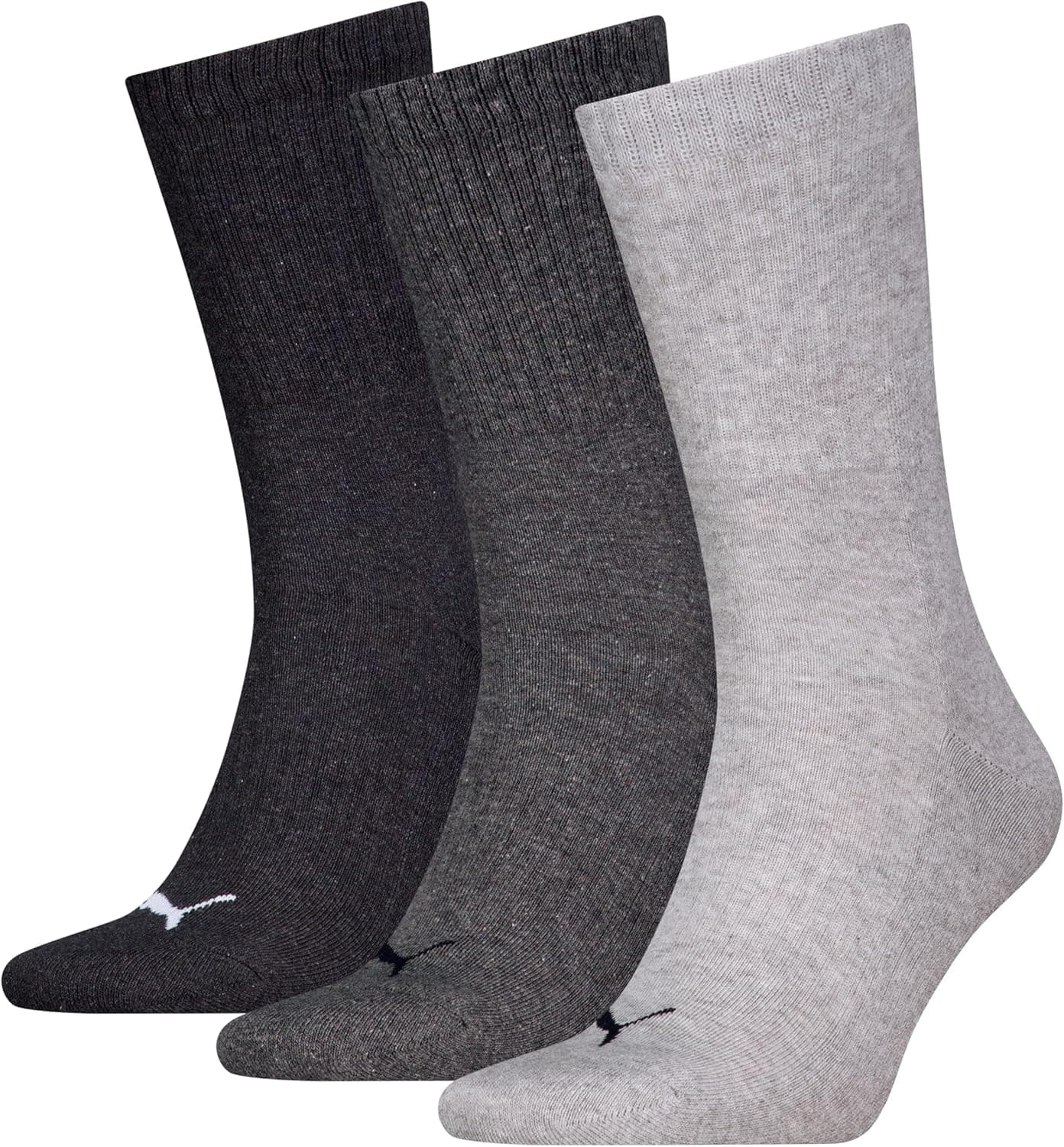 PUMA Meias unissexo para adulto, pack de 3
