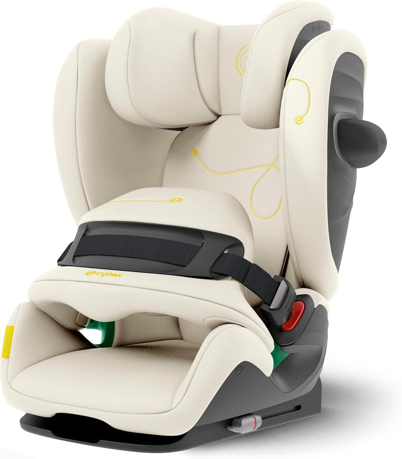 Cybex Gold Cadeira de carro Pallas G i-Size, 76 - 150 cm, 15 meses a 12 anos, aprox. 9 a 50 kg, bege (Seashell bege)