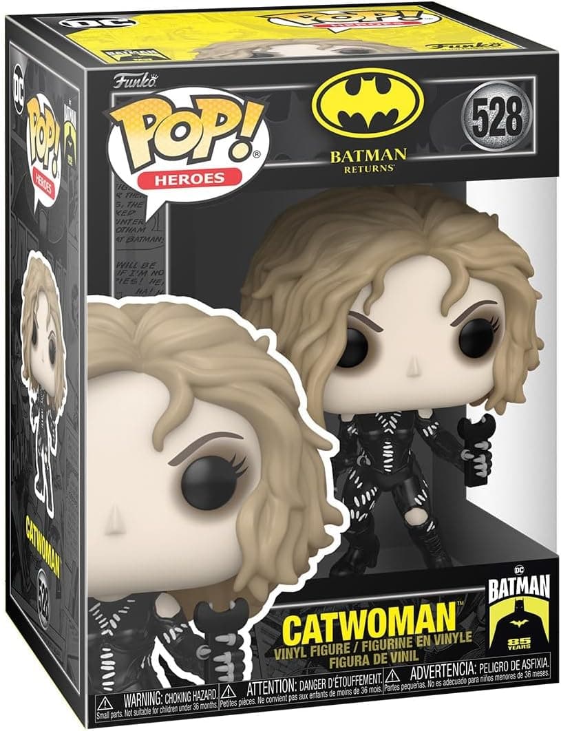 Funko Pop! Filmes: BM Returns - Catwoman - Batman Returns 1992 - Figura de vinil colecionável - ideia de presente - Mercadoria Oficial 