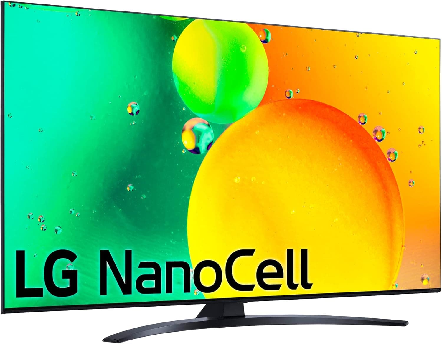 LG Televisor 65NANO766QA Smart TV webOS22 65 polegadas (164 cm) 4K Nanocell, processador de grande potência 4K a5 Gen 5, compatível com formatos HDR 10, H e HGiG