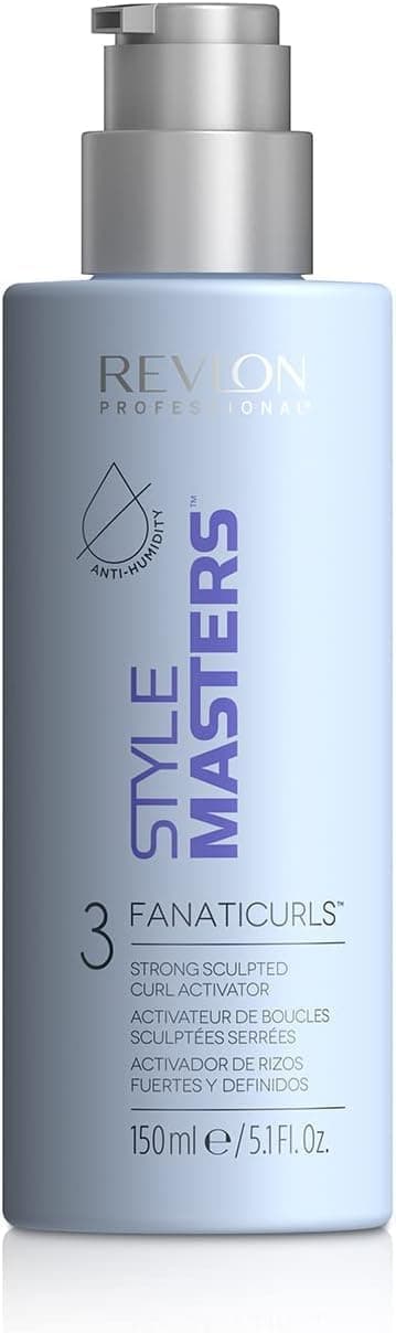 REVLON PROFESSIONAL – Style Masters, Fanaticurls, ativador de cachos, cria caracóis definidos, com controlo e fixação, mantém a cor, proteção do calor, para cabelo grosso, encaracolado ou encrespado,