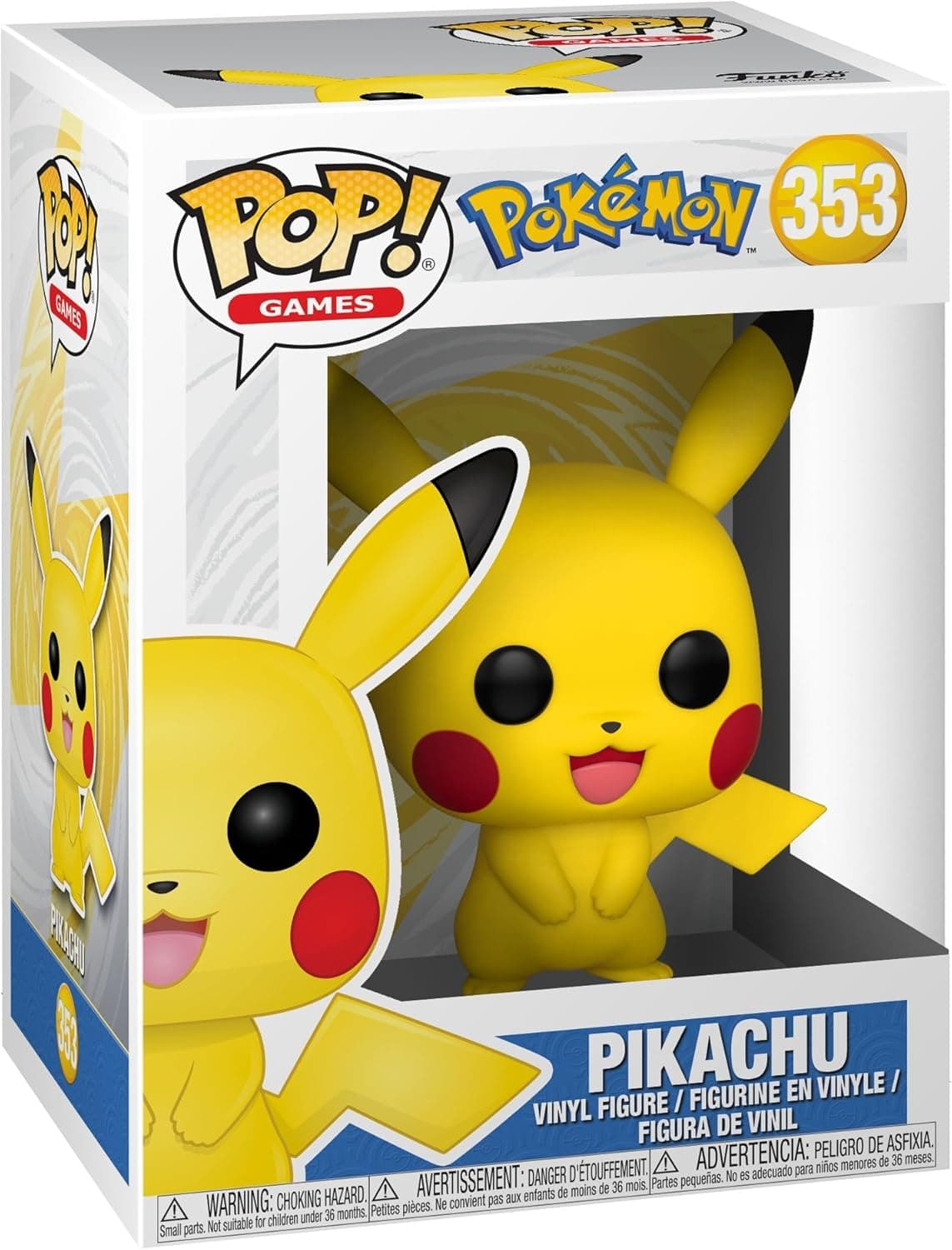 Funko POP! Games: Pokemon - Pikachu - Figuras em miniatura colecionáveis para exposição - ideia de presente - Mercadoria oficial